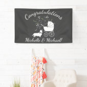 Corgi Baby shower Dog Spandoek (Insitu)