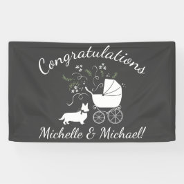Corgi Baby shower Dog Spandoek