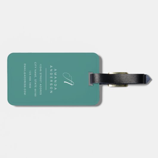 Corgi bagage labels (Achterkant horizontaal)