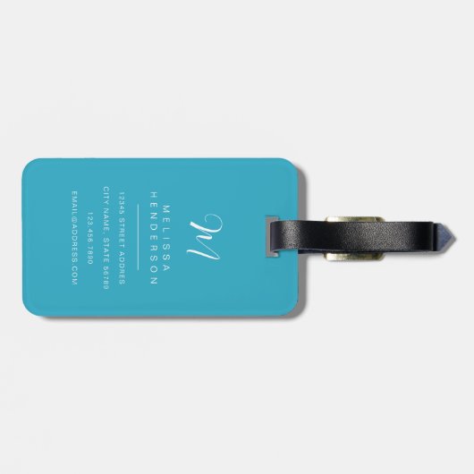 Corgi bagage labels (Achterkant horizontaal)