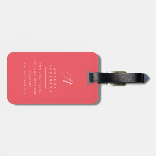 Corgi bagage labels (Achterkant horizontaal)