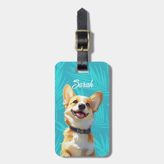 Corgi bagage labels (Voorkant verticaal)