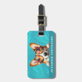 Corgi-Bagagelabels Bagagelabel (Voorkant verticaal)