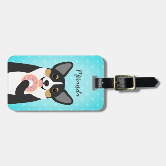 Corgi-Bagagelabels Bagagelabel (Voorkant horizontaal)