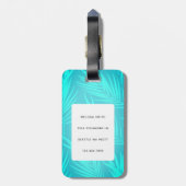 Corgi-Bagagelabels Bagagelabel (Achterkant verticaal)