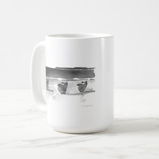 Corgi Beatitudes #4 Mok (Voorkant links)