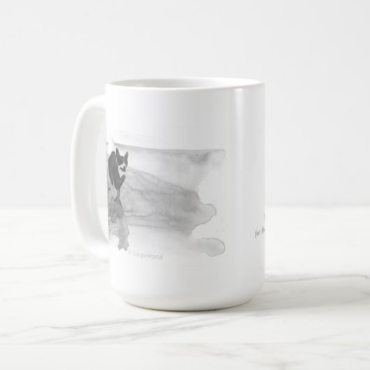 Corgi Beatitudes #5 Mok (Voorkant links)