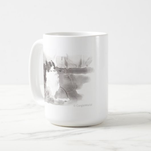 Corgi Beatitudes #6 Mok (Voorkant links)