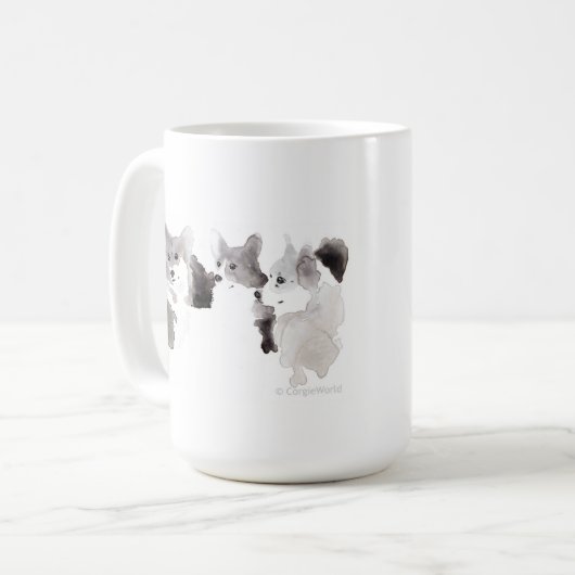 Corgi Beatitudes #7 Mok (Voorkant links)