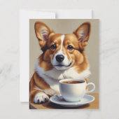 Corgi Bedankkaart (Voorkant)