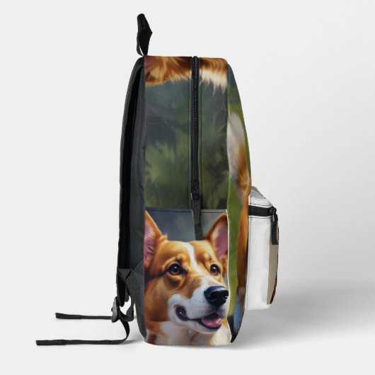 Corgi Bedrukte Rugzak (Links)