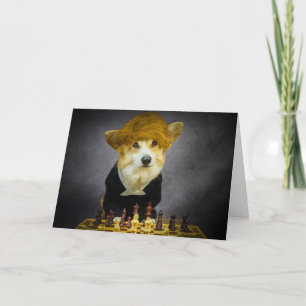 Corgi-bemoedigingskaart Kaart
