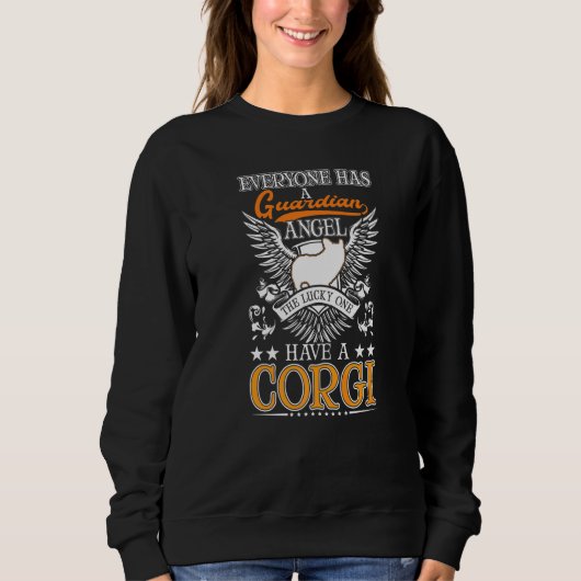 Corgi Beschermengel Trui (Voorkant)