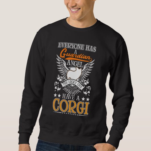 Corgi Beschermengel Trui (Voorkant)
