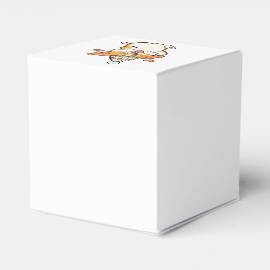 Corgi Birthday Party Bedankdoosjes (Achterkant)