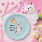  Corgi Birthday Party Bedankt Papieren Bordje (Feest)