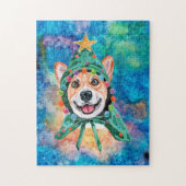 Corgi Breed Dog Kerstmis Legpuzzel (Verticaal)