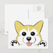 Corgi Briefkaart (Voorkant / Achterkant)