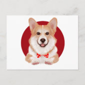 Corgi Briefkaart (Voorkant)