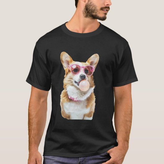 Corgi Bubble Gum T-shirt (Voorkant)