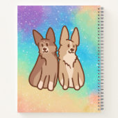 Corgi Buddies Notitieboek (Achterkant)