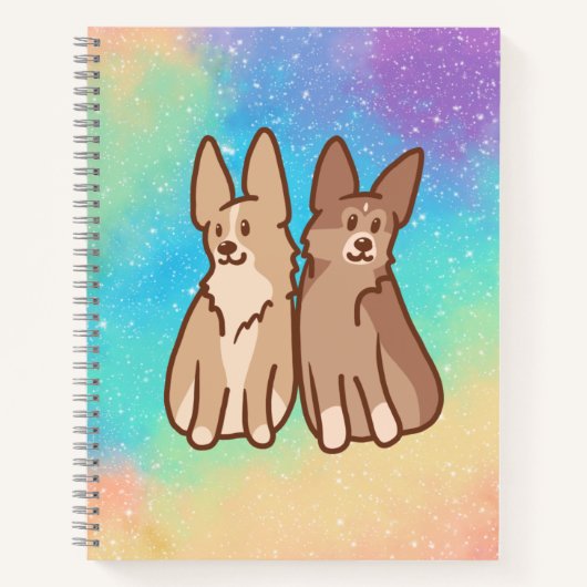 Corgi Buddies Notitieboek (Voorkant)