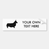 Corgi Bumpersticker (Voorkant)