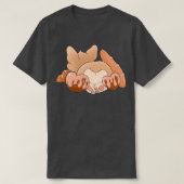 Corgi buns t-shirt (Design voorkant)
