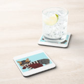 Corgi Burglar Bier Onderzetter (Rechterzijde)