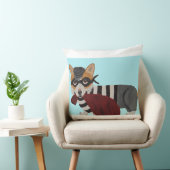 Corgi Burglar Throw Pillow Kussen (Stoel)