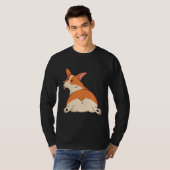 Corgi Butt 201 T-shirt (Voorkant volledig)