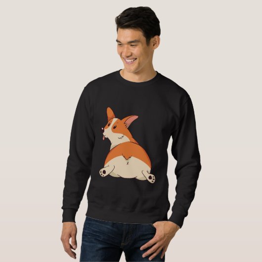 Corgi Butt 201 Trui (Voorkant volledig)