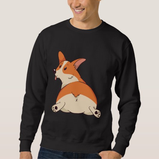 Corgi Butt 201 Trui (Voorkant)