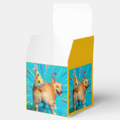 Corgi Butt Birthday Hat Bedankdoosjes (Geopend)