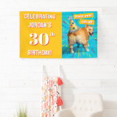 Corgi Butt Birthday Hat Spandoek (Insitu)