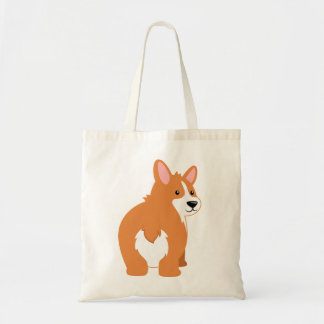 Corgi Butt Canvas tas