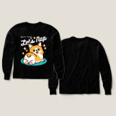 Corgi Butt en Nap Vibes - Schattigee slapende hond (Voorkant /achterkant)