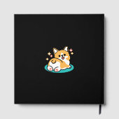 Corgi Butt en Nap Vibes - Schattigee slapende hond Gastenboek (Achterkant)