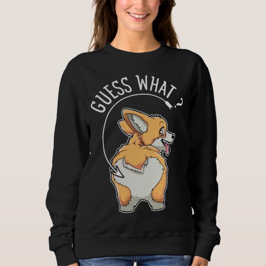 Corgi Butt Funny Corgis Dog Puppy T - shirts (Voorkant)