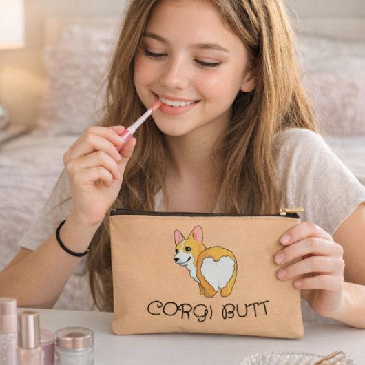 'Corgi Butt' Grappige Schattige Ondeugende Corgi L Etui