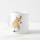 Corgi Butt Koffiemok (Voorkant links)