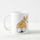 Corgi Butt Koffiemok (Links)