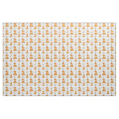 Corgi Butt Pattern Fabric | CorgiDingen Stof (Yard (91,4 cm))