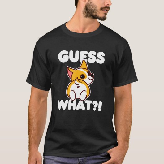 Corgi Butt T-shirt (Voorkant)