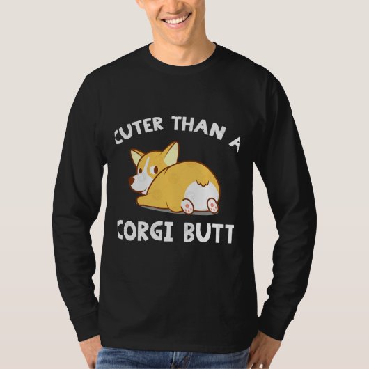 Corgi Butt T-shirt (Voorkant)