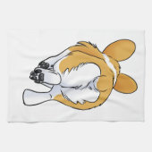 Corgi Butt Theedoek (Horizontaal)