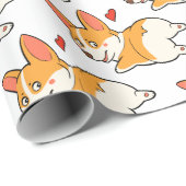 Corgi Butts Cadeaupapier (Rol Hoek)