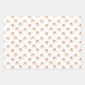 Corgi Butts Seamless Wrapping Paper Sheets (Voorkant)