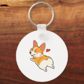 Corgi Butts Sleutelhanger (Voorkant)