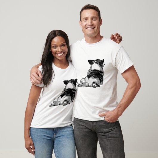 Corgi Butts T-shirt (Unisex)